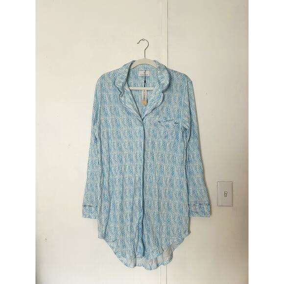 Snakeprint Lounge Dress - Picture 2 of 6